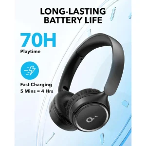 هدفون بلوتوثی انکر مدل Soundcore H30i بدون قابلیت نویز کنسلینگ